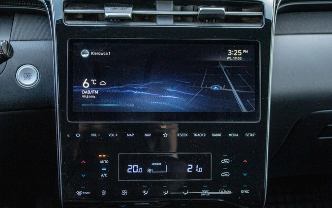 Hyundai Tucson cena 110900 przebieg: 99500, rok produkcji 2021 z Łódź małe 742